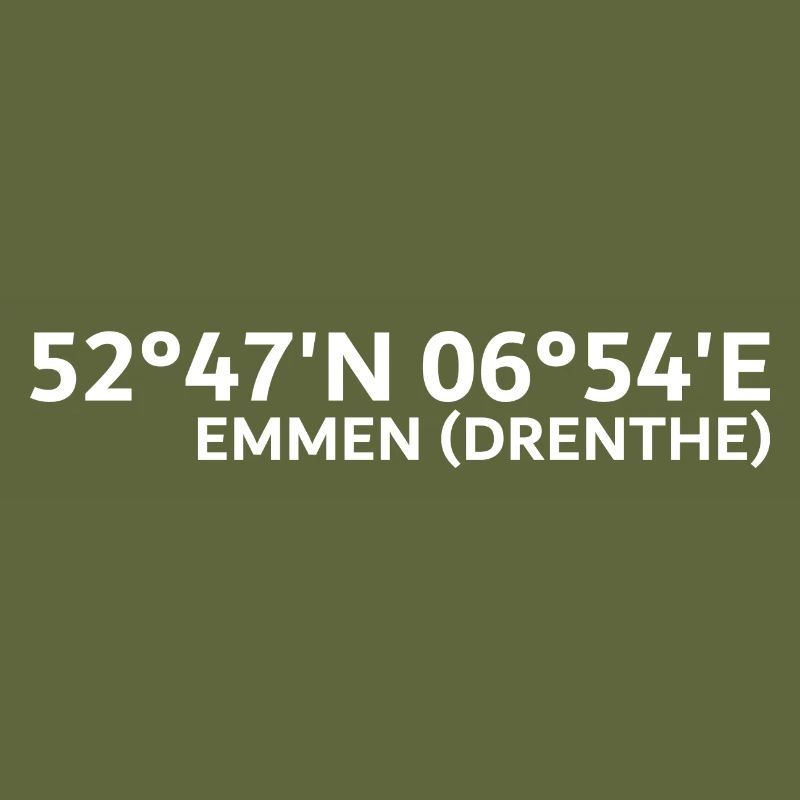 Emmen (Drenthe) coordinates