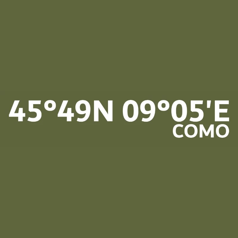 Como coordinates