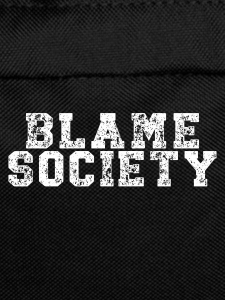 Blame Society Retro Anti-Social Statement
