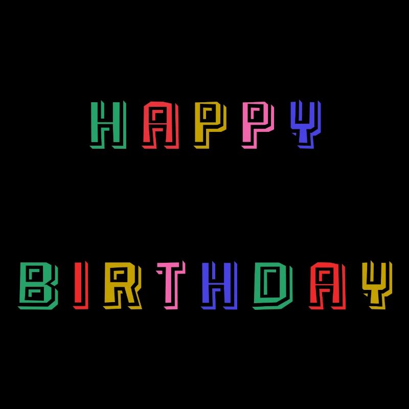 HAPPY BIRTHDAY