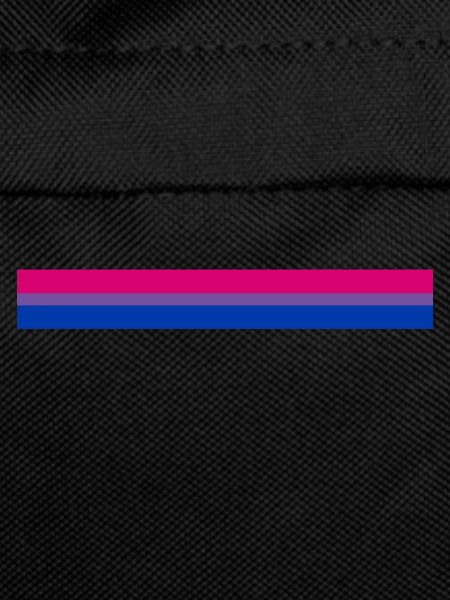 Bisexual flag as a stripe