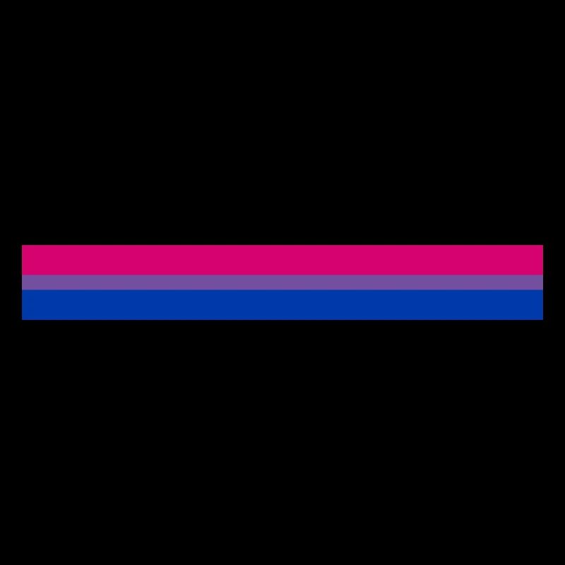Bisexual flag as a stripe