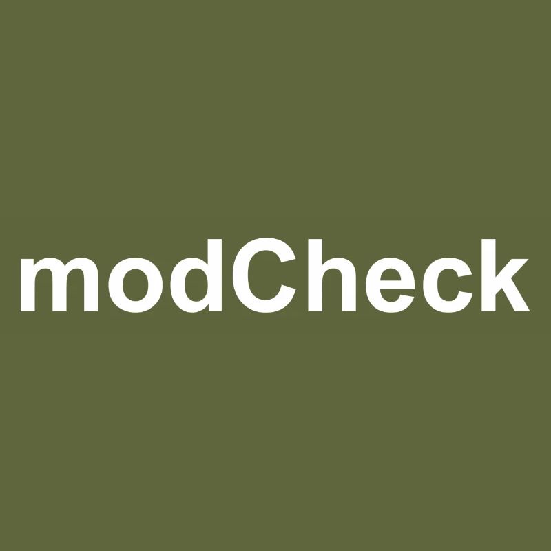 modCheck Emote - Gaming Stream Chat Meme