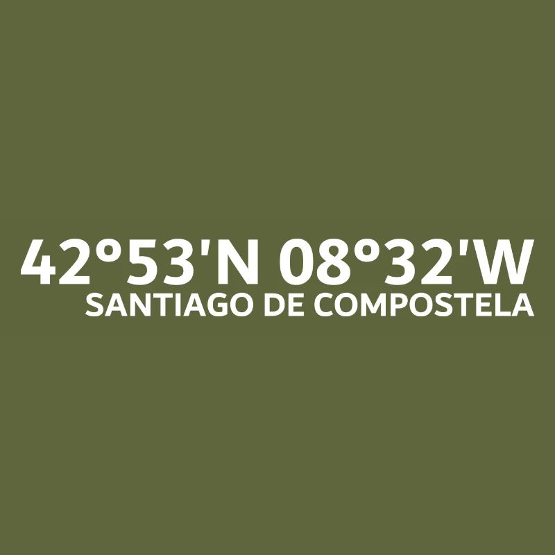 Santiago de Compostela Coordinates