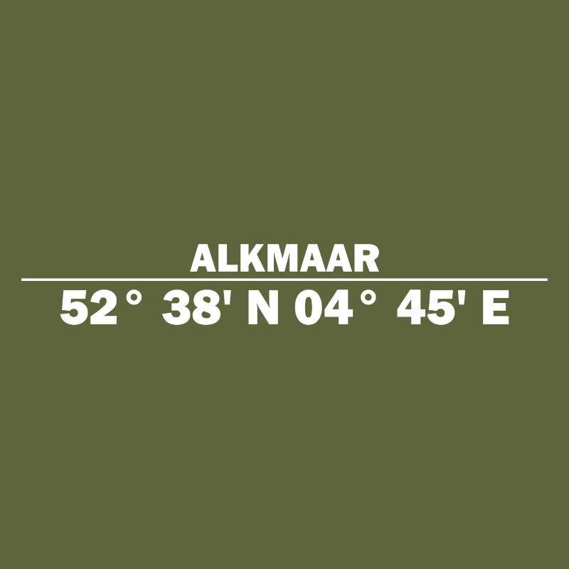 Alkmaar coordinates