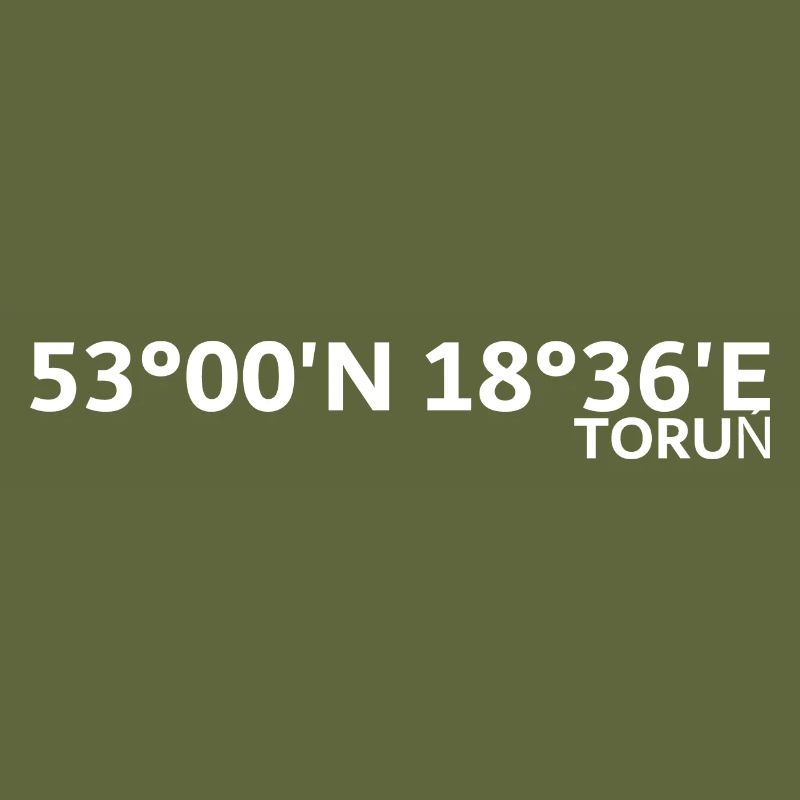 Toruń coordinates