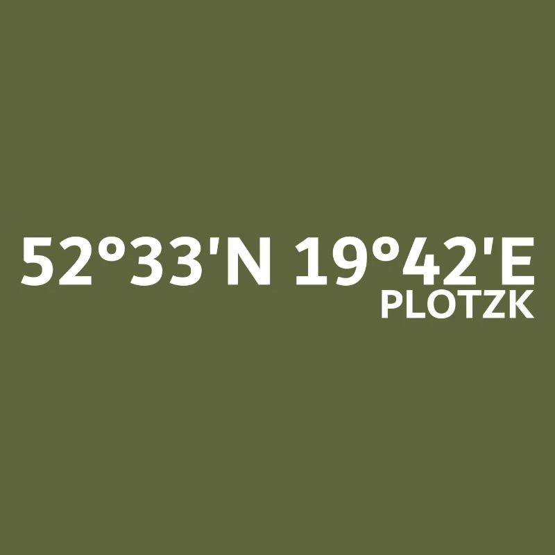 Coordonnées Plotzk