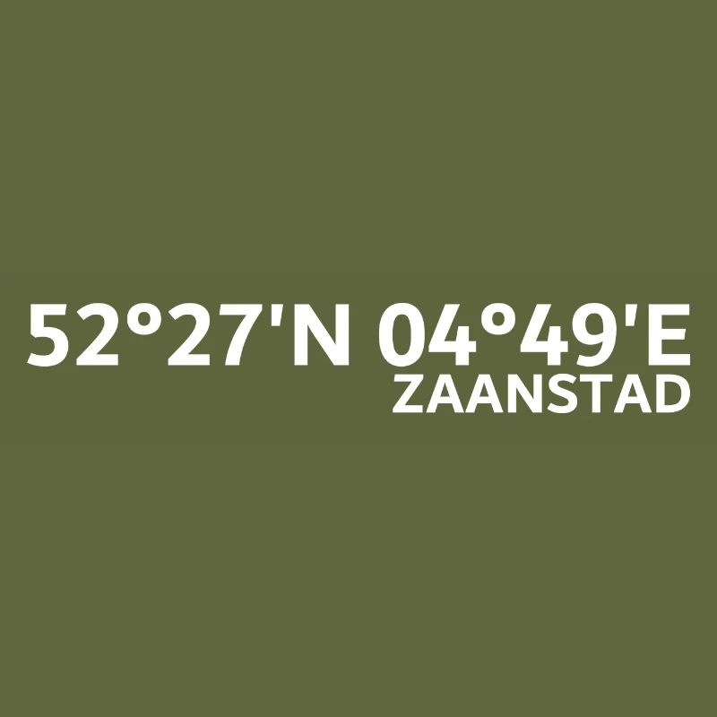 Zaanstad Coordinates