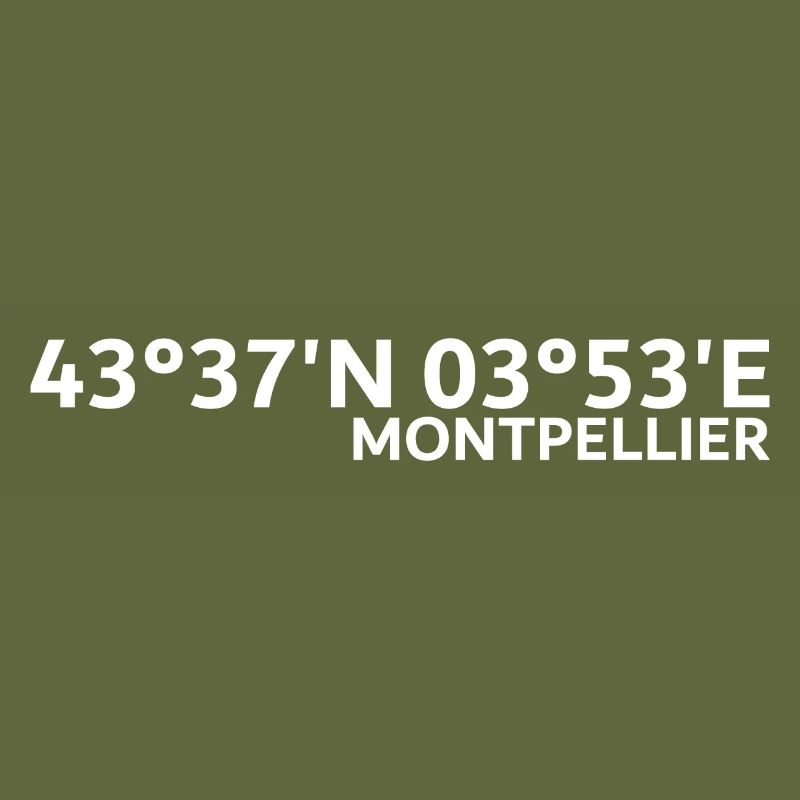 Montpellier Coordinates