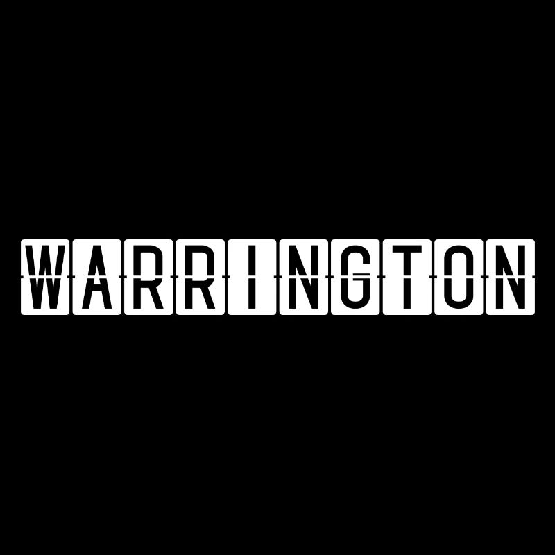 Panneau de l’aéroport de Warrington