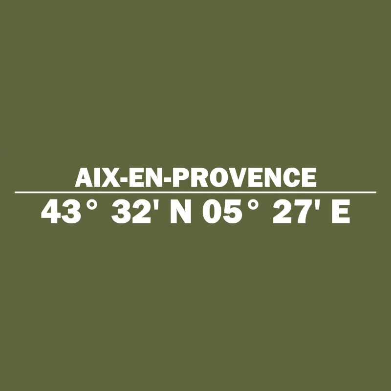 Aix-en-Provence coordinates