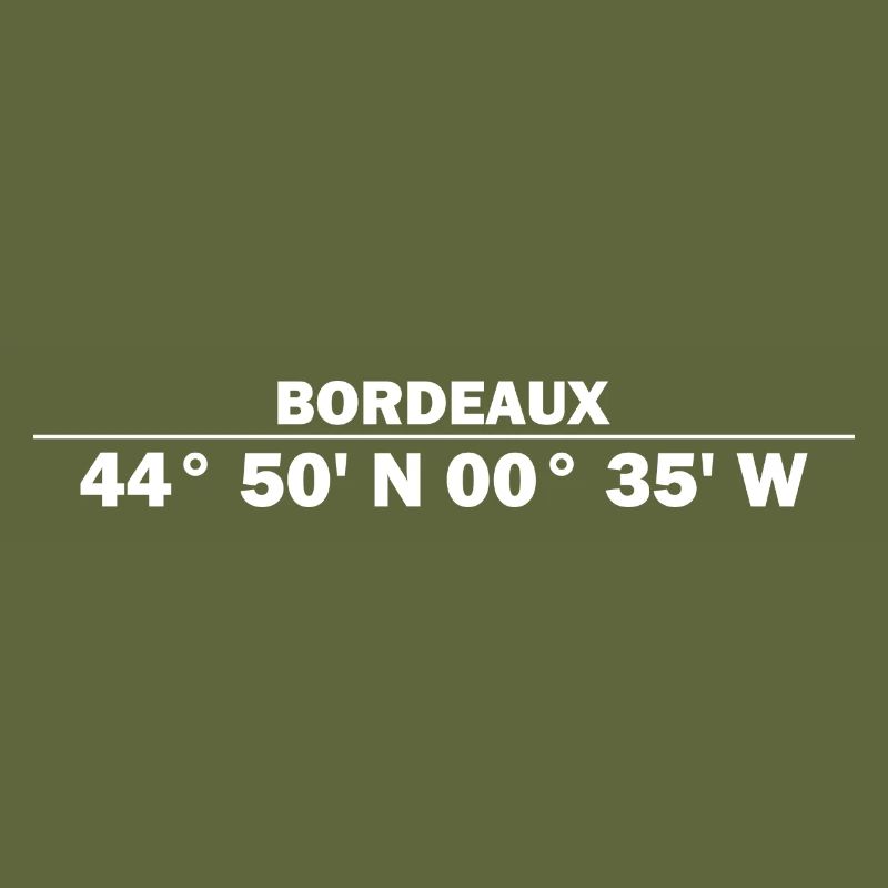 Bordeaux coordinates