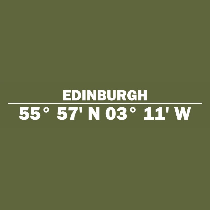Edinburgh coordinates