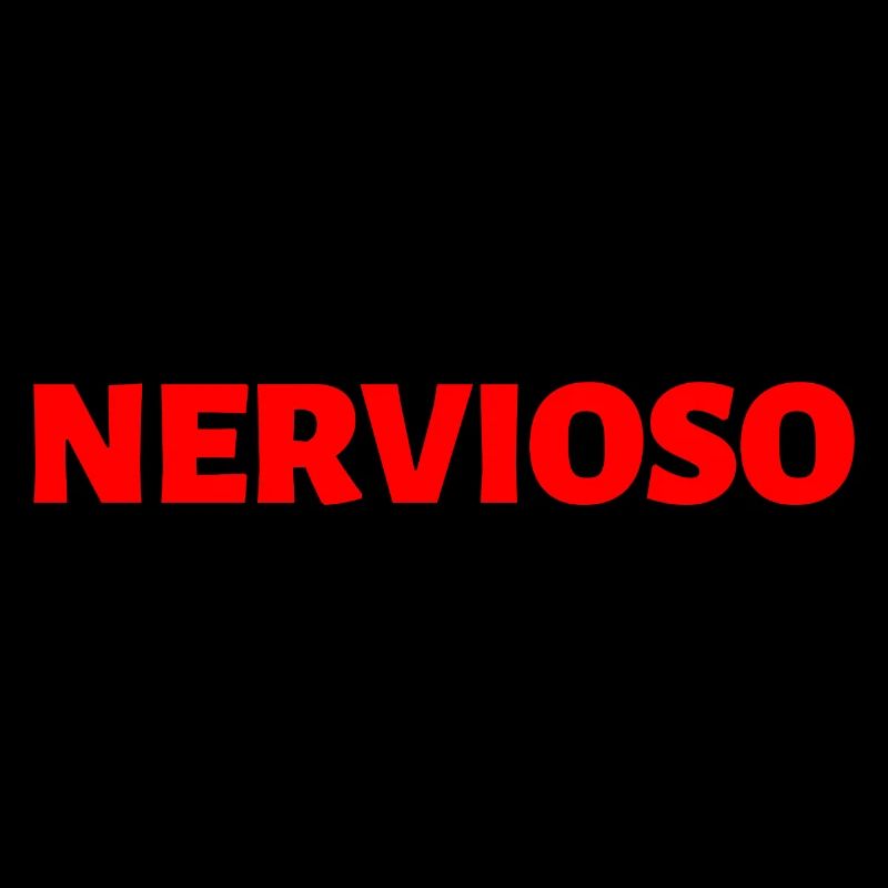 nervös Spanisch Sprache