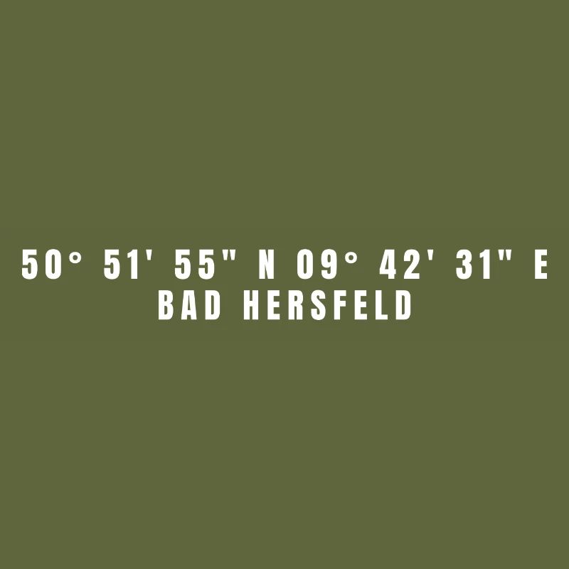 Bad Hersfeld, Hesse Coordinates