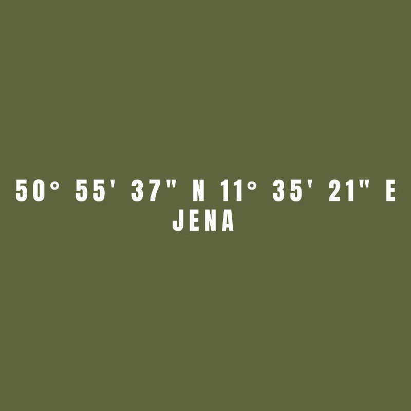 Jena, Thuringia Coordinates