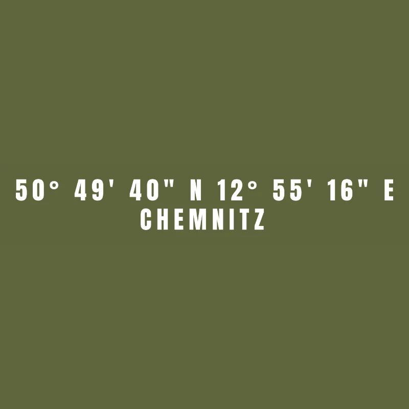 Chemnitz Saxony Coordinates