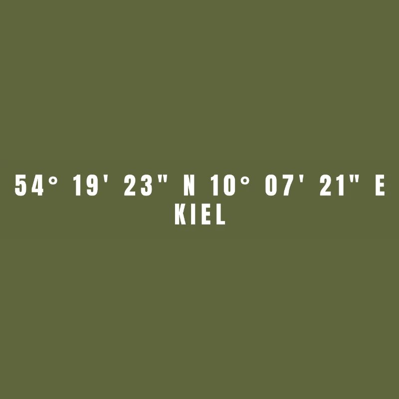 Kiel Schleswig-Holstein Coordinates