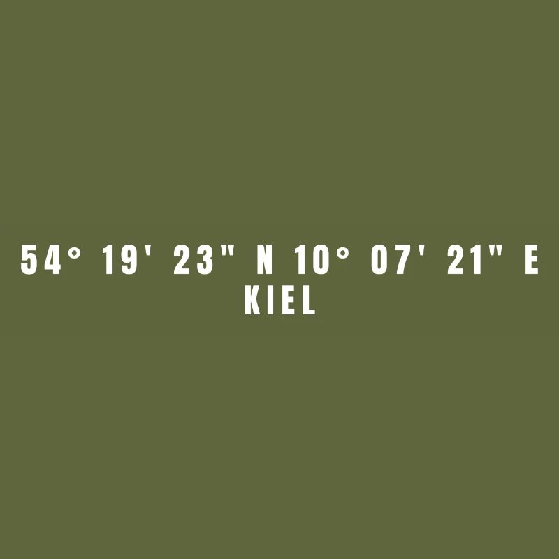 Kiel Schleswig-Holstein Coordinates