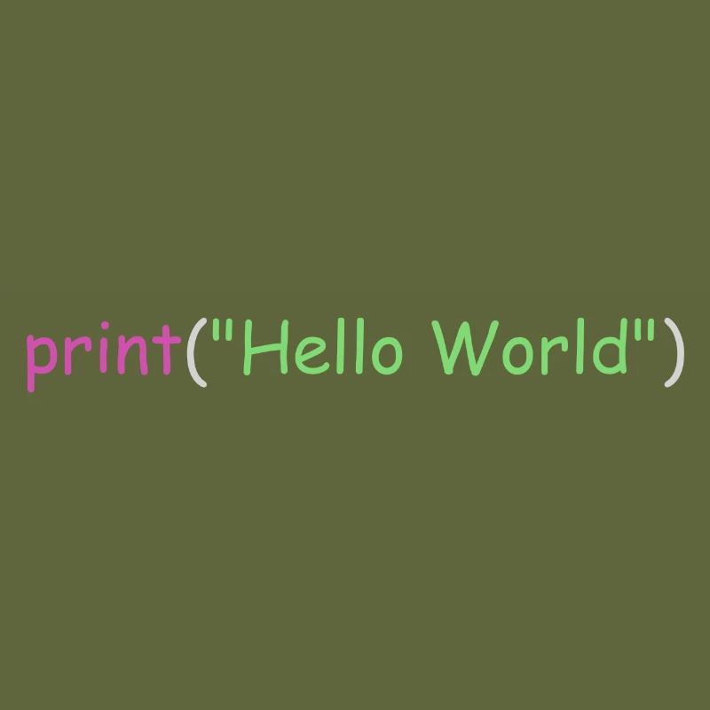 Hello World Programmierung Python C ++ C #