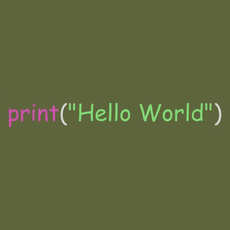 Hello World Programmierung Python C ++ C #