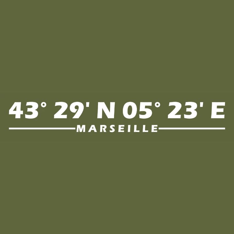 Coordonnées de Marseille