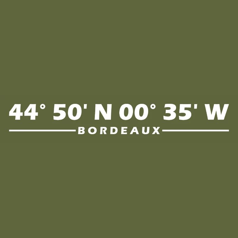 Bordeaux coordinates