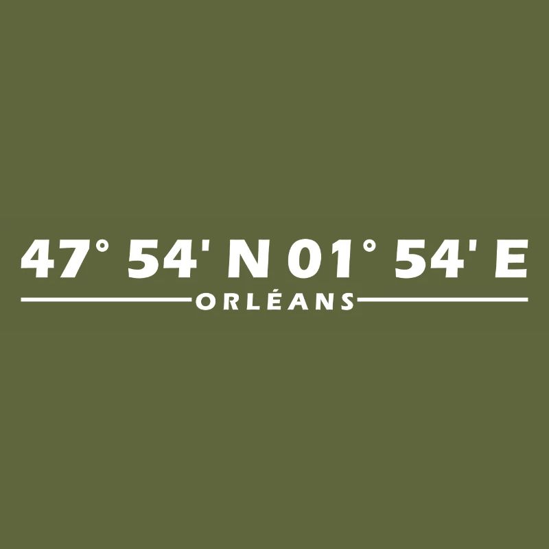 Orléans coordinates
