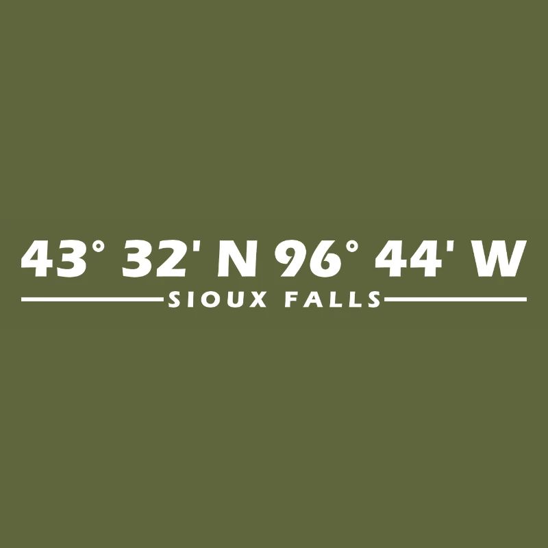 Sioux Falls Coordinates