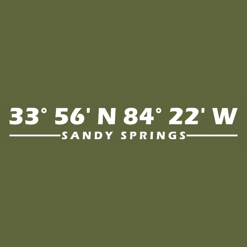 Sandy Springs Coordinates