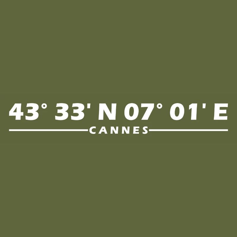 Cannes coordinates