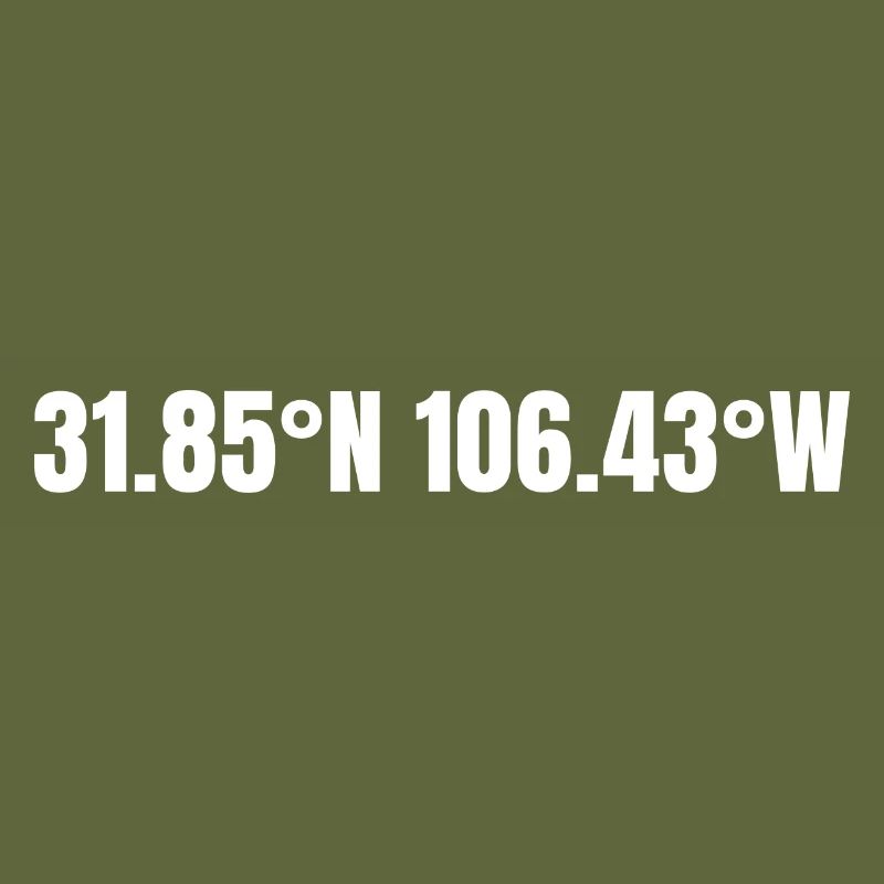 El Paso, Texas, USA Coordinates