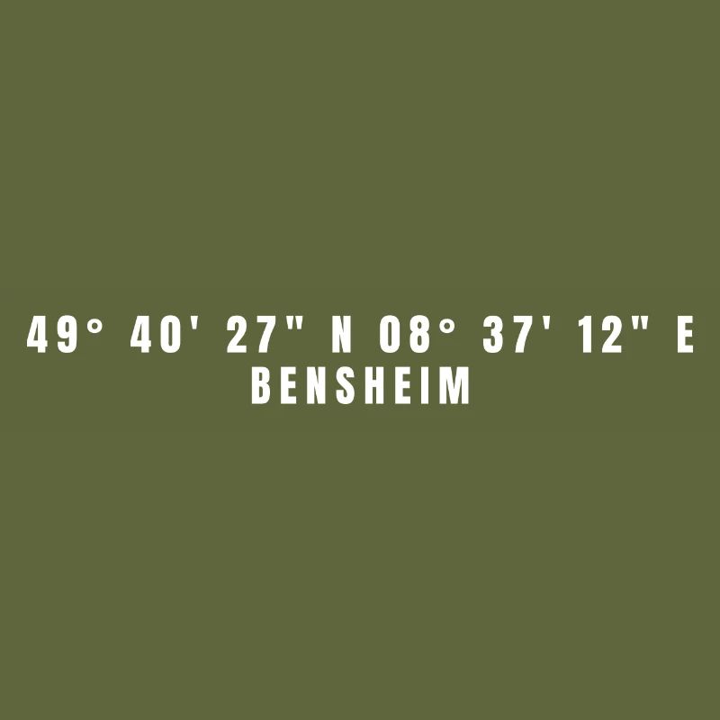 Bensheim, Hesse, Coordinates