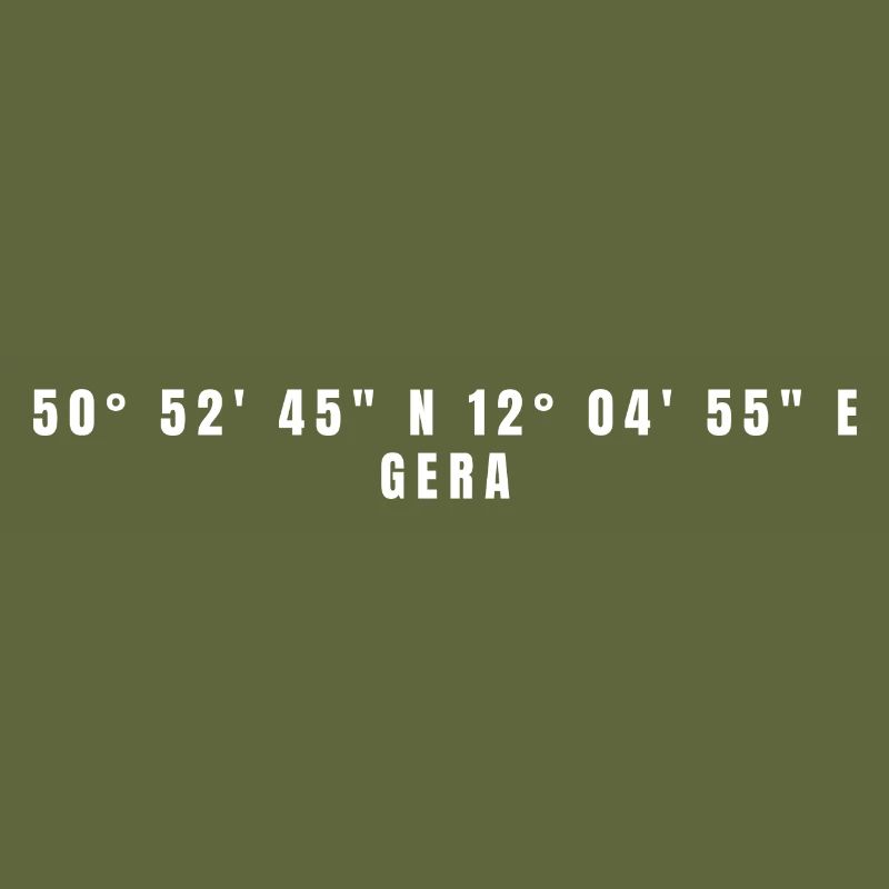 Gera, Thuringia Coordinates