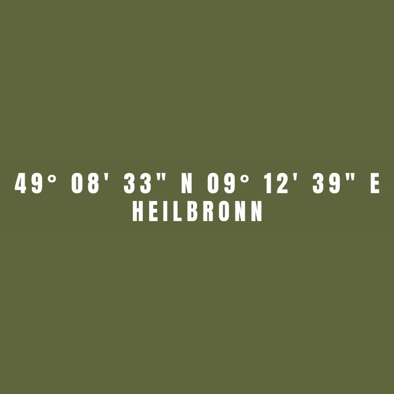 Heilbronn Baden-Württemberg Coordinates