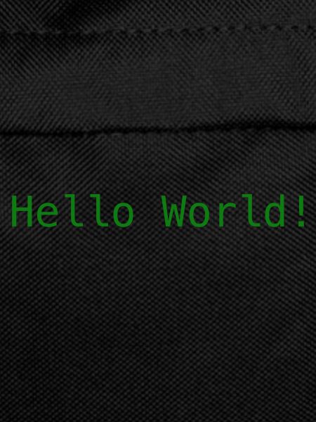 Hello World !
