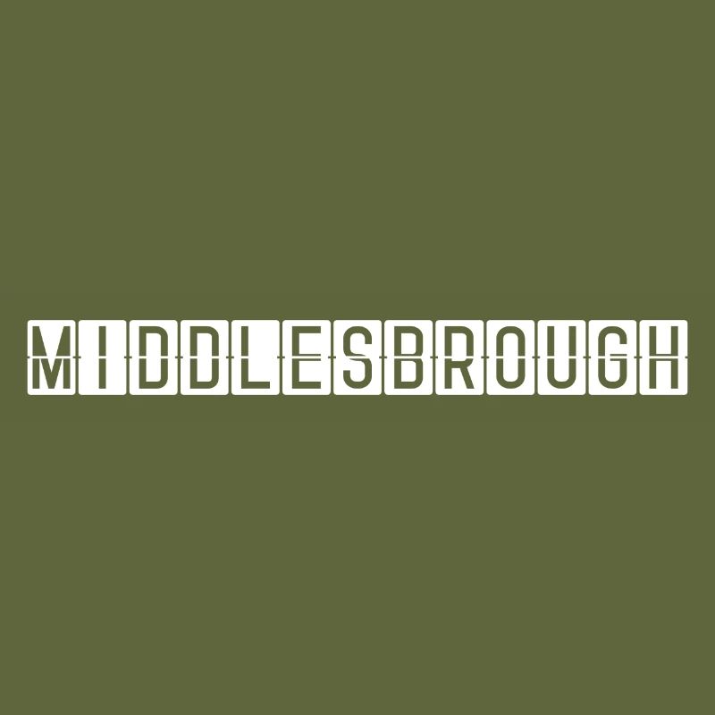 Middlesbrough Flughafentafel