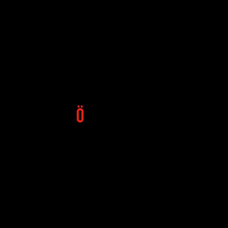 Cologne avec rouge ö