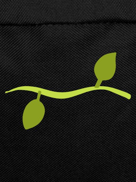 Two Leaves Line Nature