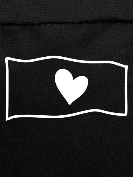 Heart Love Flag Symbol Shape
