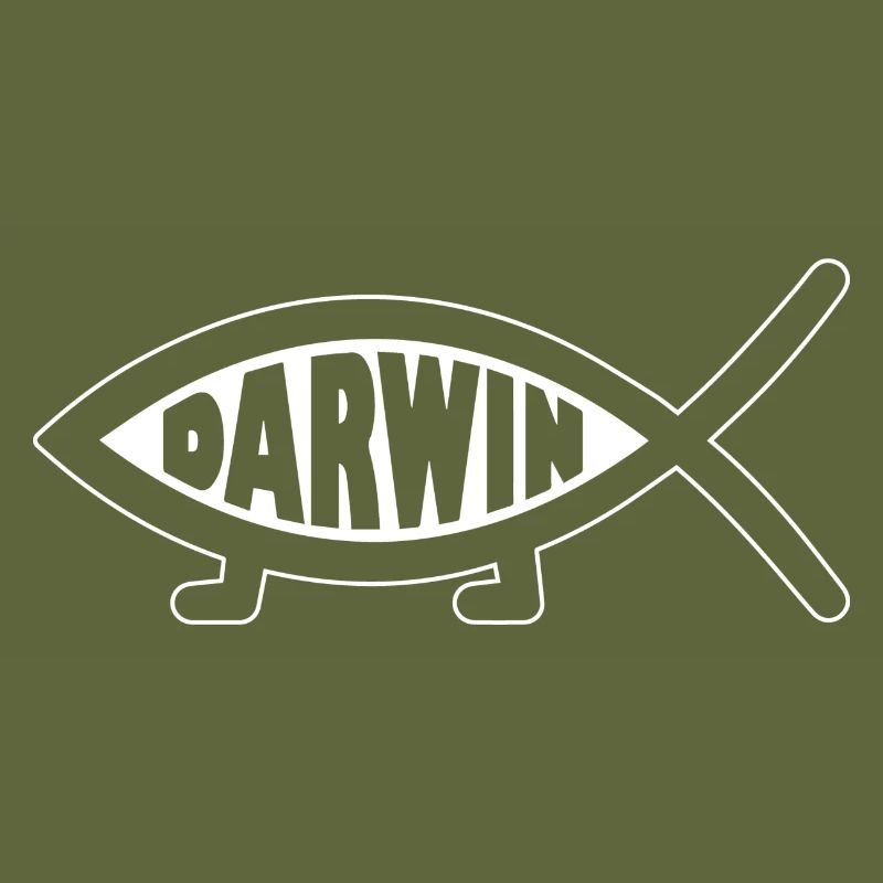 Darwin Fish - Evolution drôle