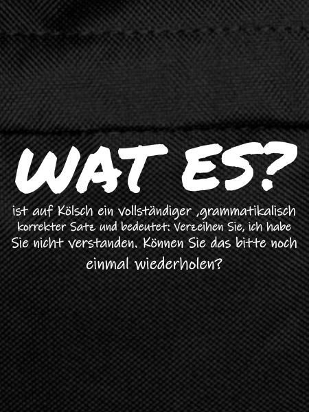 Wat es?