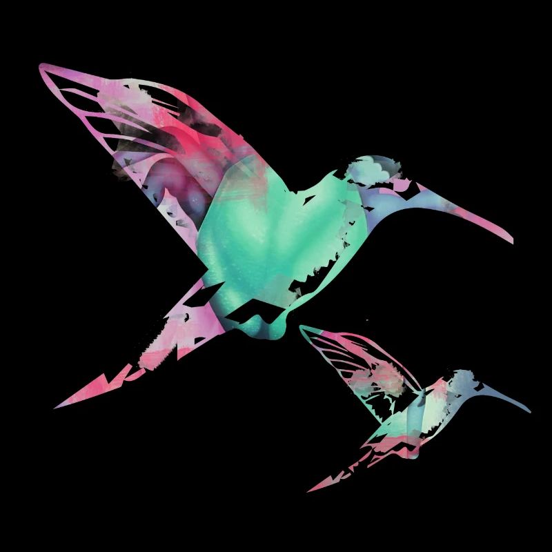 kolibri, graffiti ,malerei, blumen,vogel,malerei,
