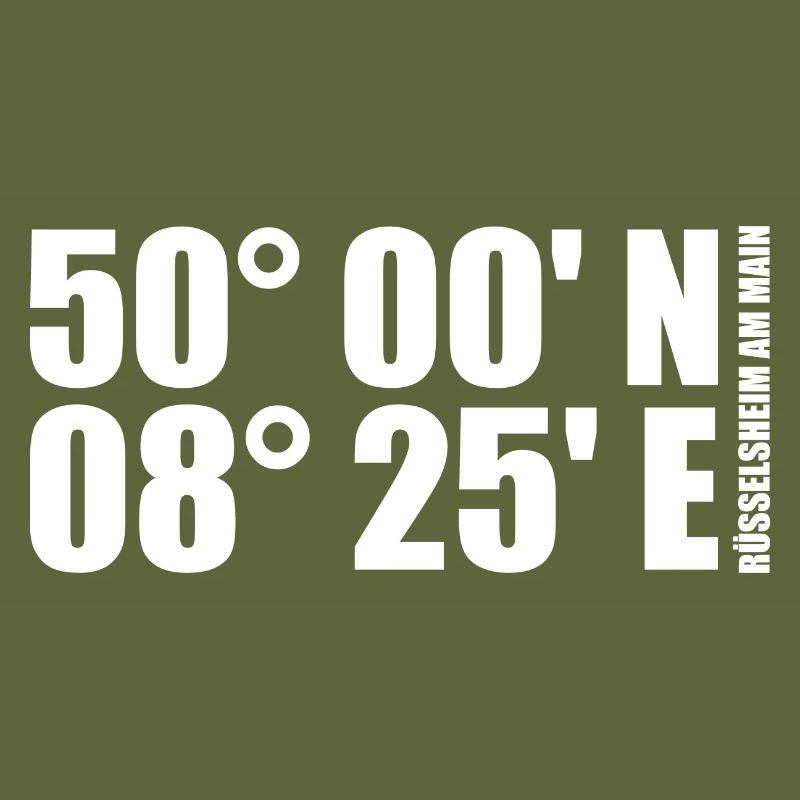 Rüsselsheim am Main coordinates