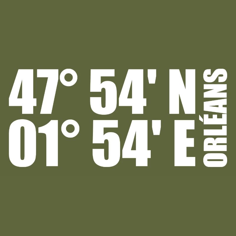 Orléans coordinates