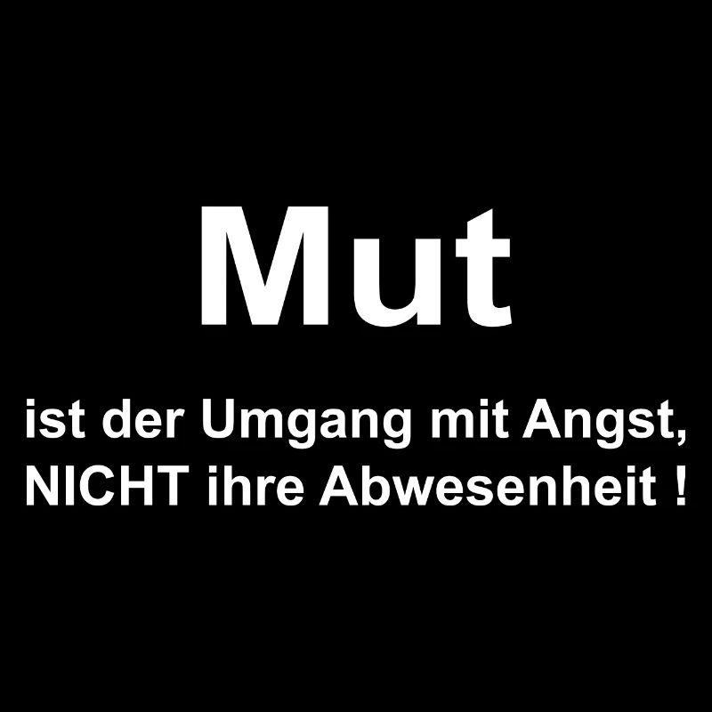 mutig sein