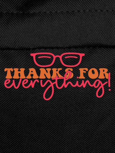 Thanks for everything!