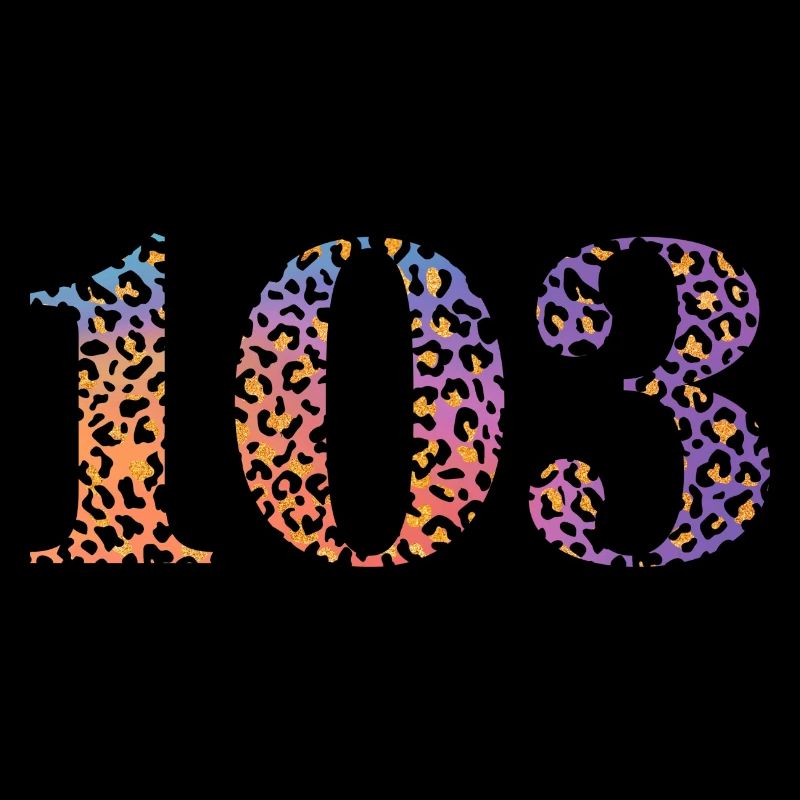 103rd Birthday Leopard