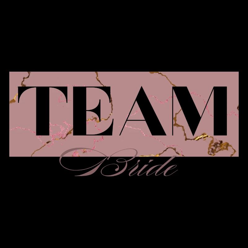 Team Bride Rose Gold - Team Bride