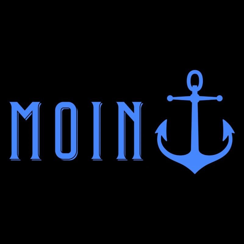 Moin mit Anker